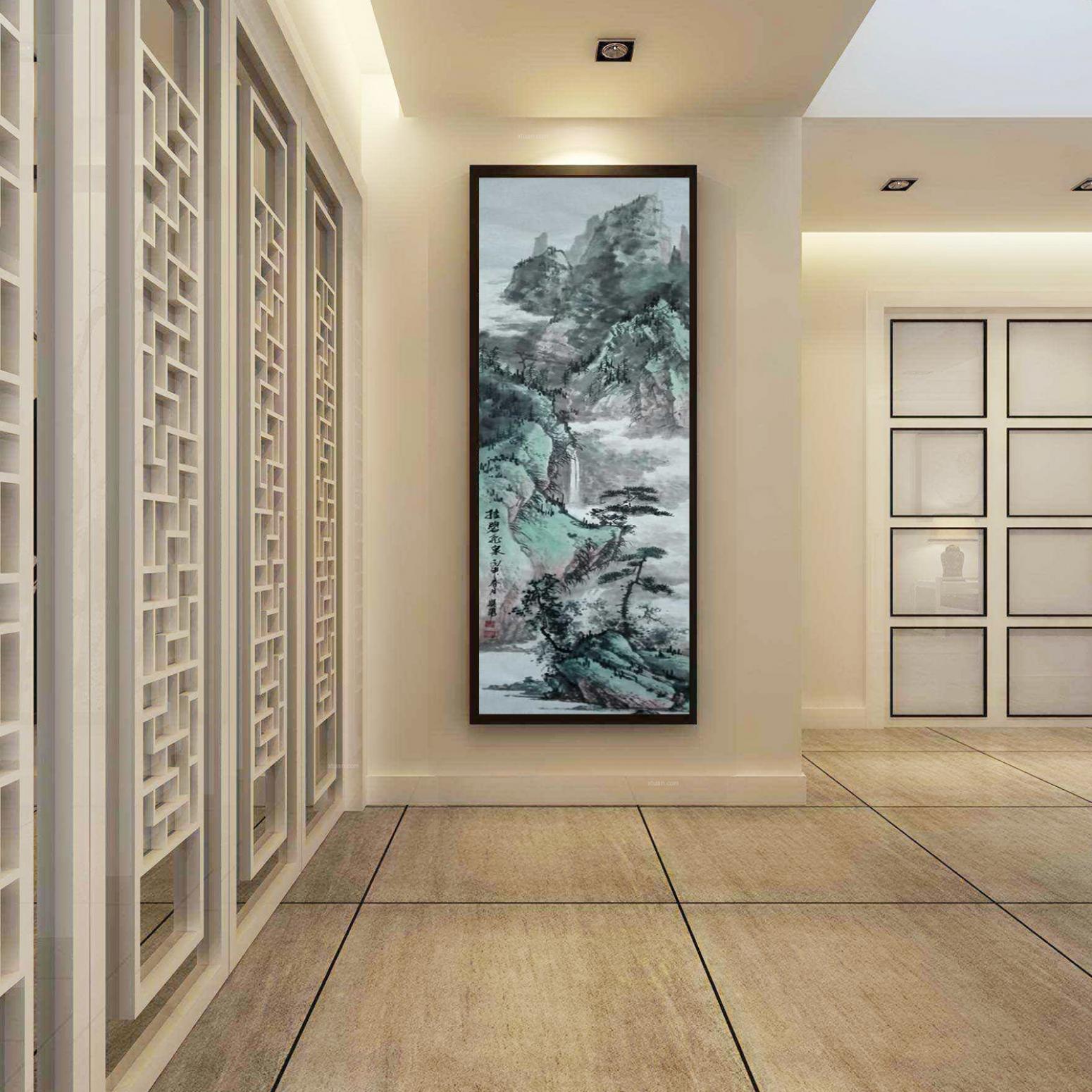 王英勇国画作品《【高山图】作者王英勇》【图3】