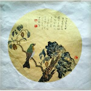 艺术品图片：艺术家伍三平国画作品名称《【花鸟2】作者伍三平》价格720.00 元