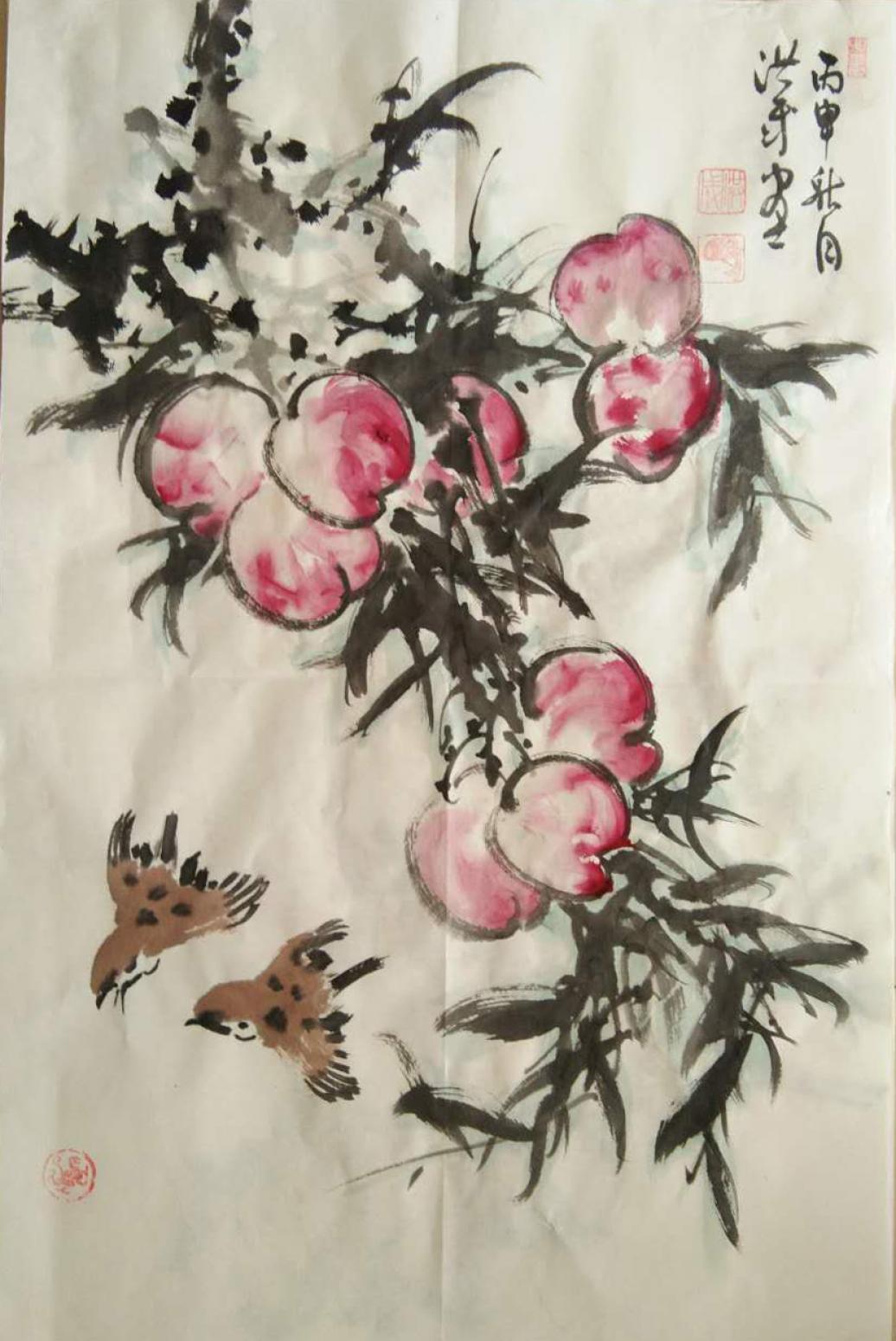 于洪成国画作品《【花鸟1】作者于洪成》【图0】