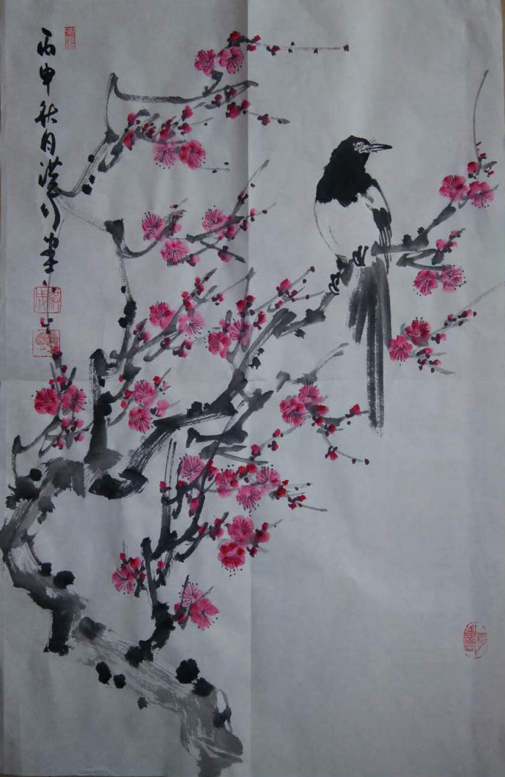 于洪成国画作品《【花鸟2】作者于洪成》【图0】