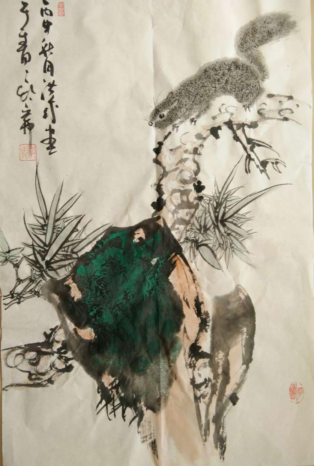 于洪成国画作品《【花鸟5】作者于洪成》【图0】