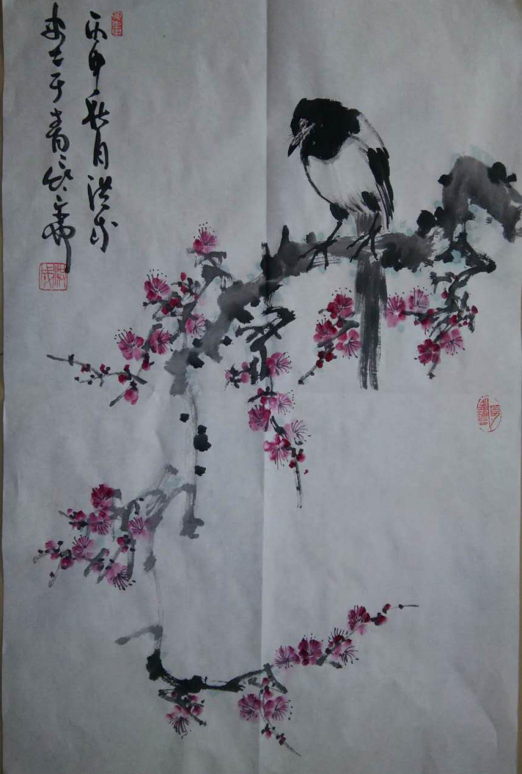 于洪成国画作品《【花鸟6】作者于洪成》【图0】