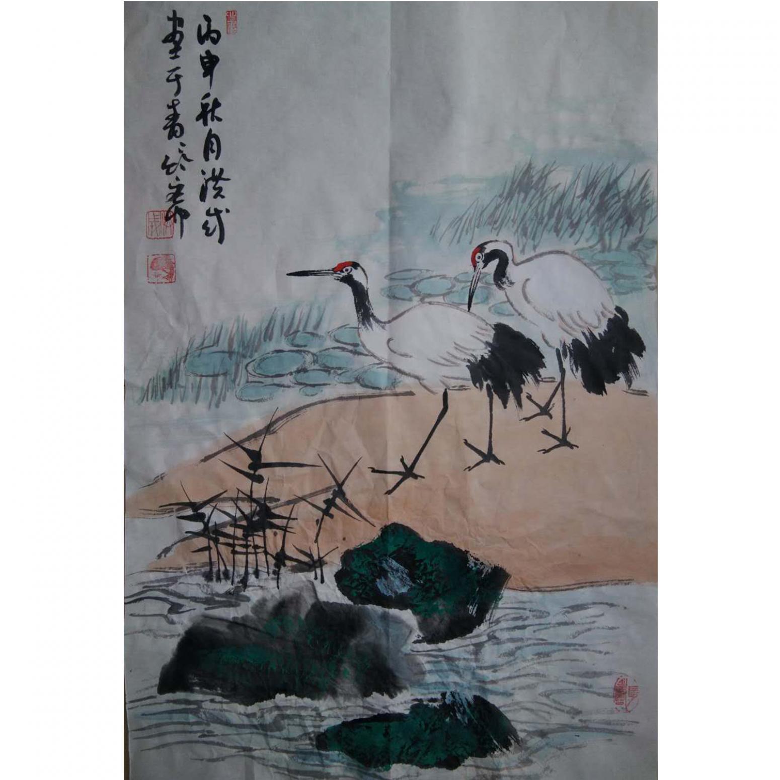 于洪成国画作品《【花鸟7】作者于洪成》