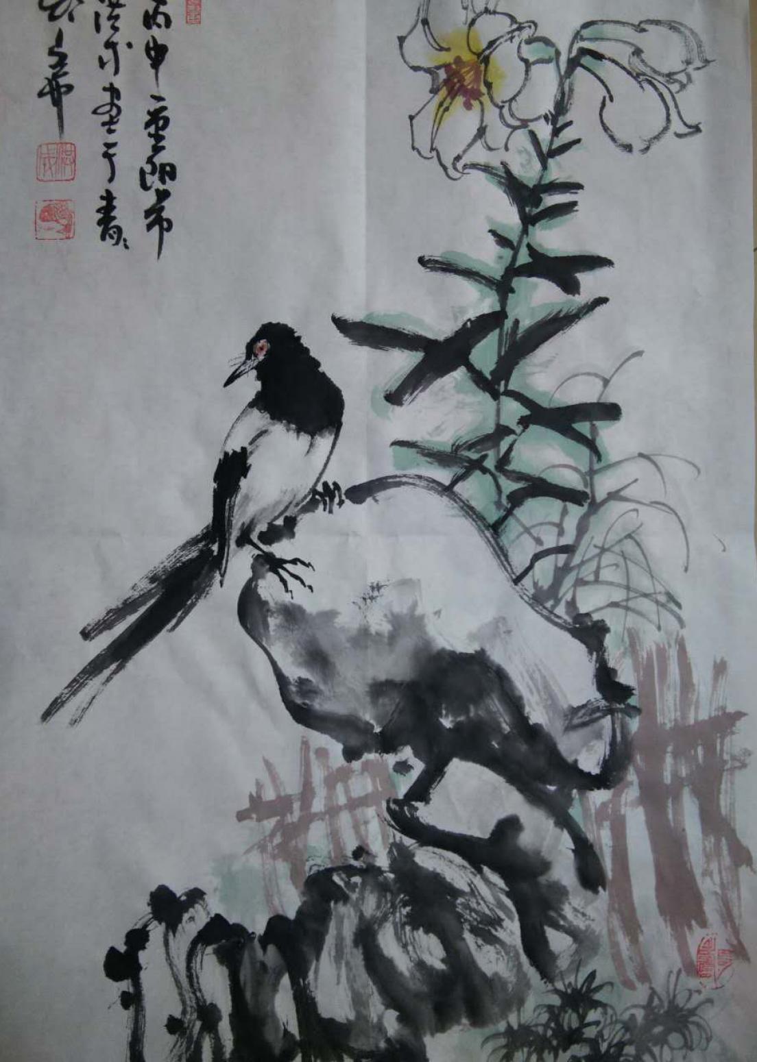 于洪成国画作品《【花鸟8】作者于洪成》【图0】