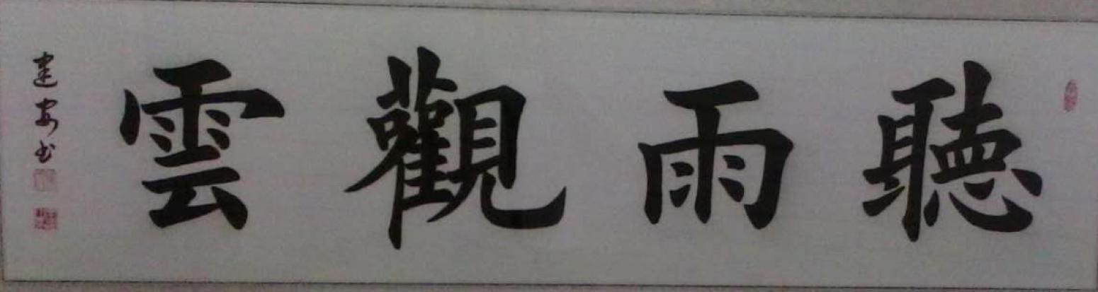 陈建安书法作品《【楷书1 裱好】作者陈建安》【图0】