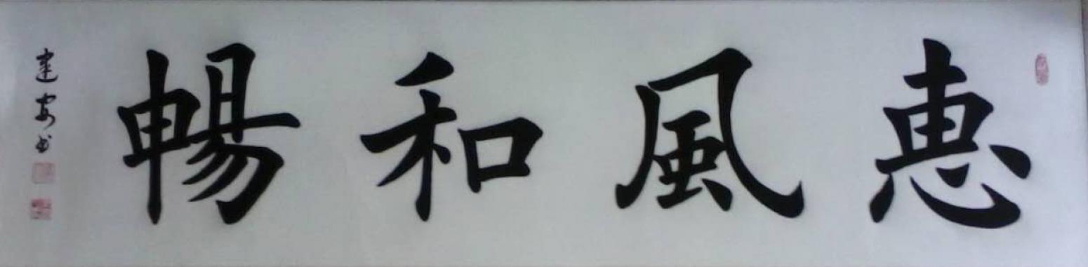 陈建安书法作品《【楷书2 裱好】作者陈建安》【图0】