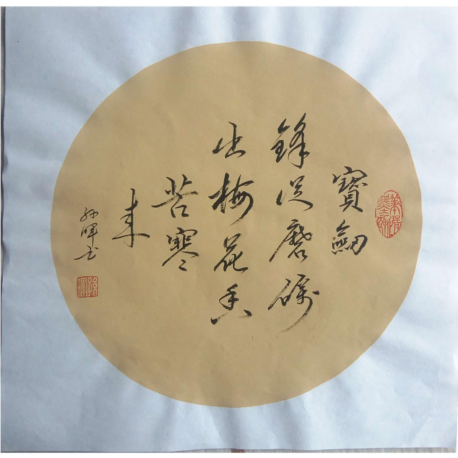 孙晖书法作品《【软卡 】作者孙晖》