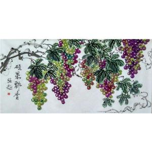 艺术品图片：艺术家何跃起国画作品名称《【花鸟1】作者何跃起》价格2400.00 元