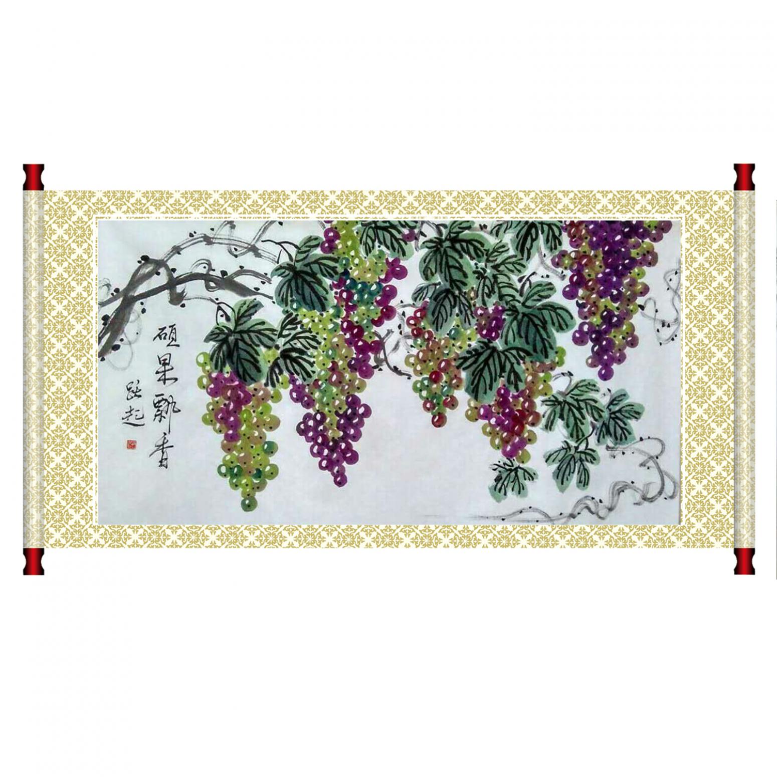 何跃起国画作品《【花鸟1】作者何跃起》【图1】