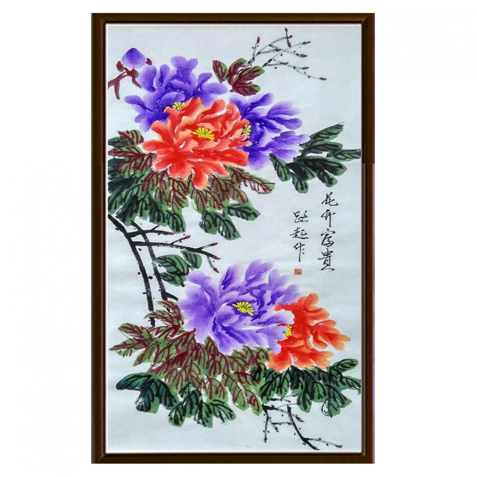 何跃起国画作品《【花鸟2】作者何跃起》【图2】