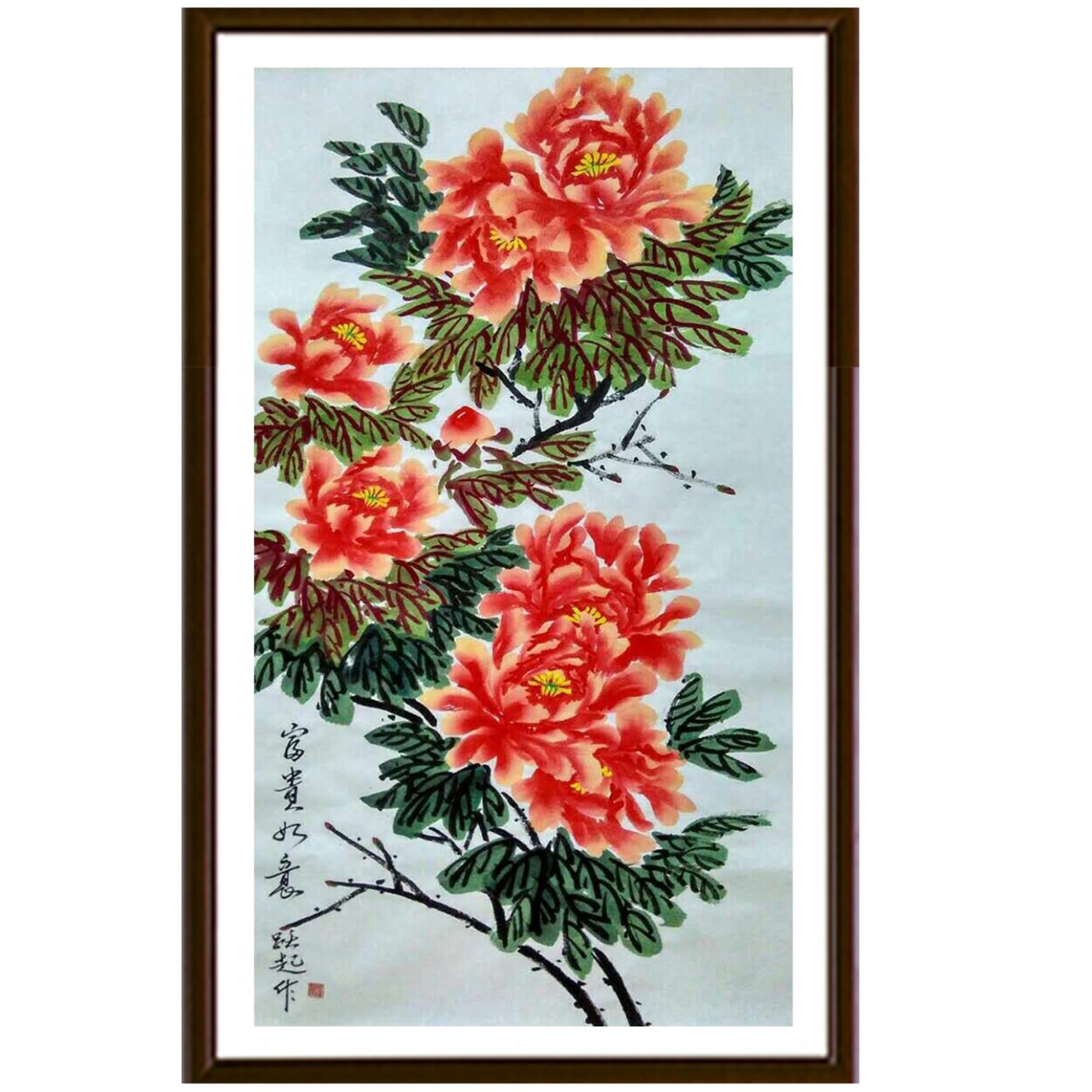 何跃起国画作品《【花鸟4】作者何跃起》【图2】