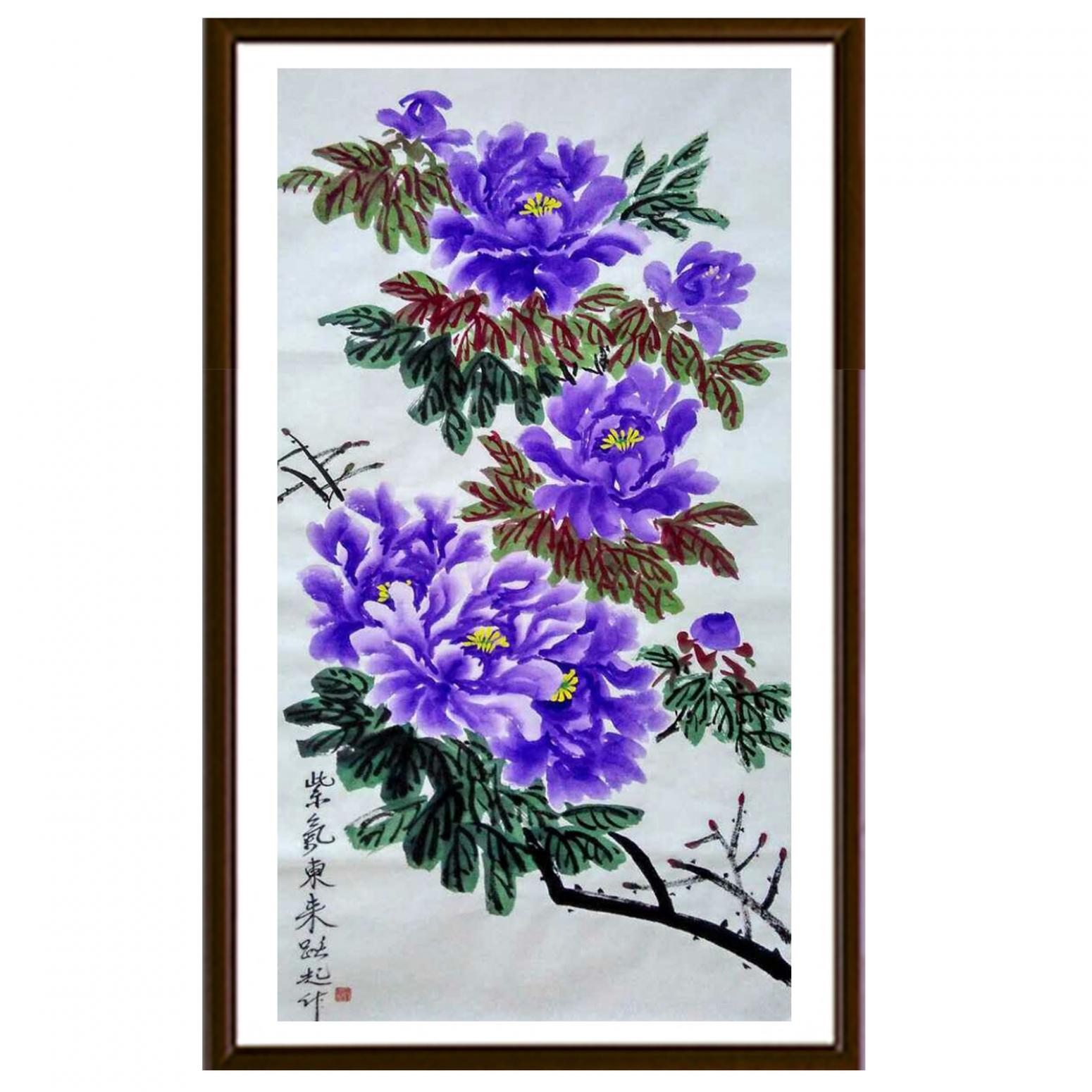 何跃起国画作品《【花鸟6】作者何跃起》【图2】