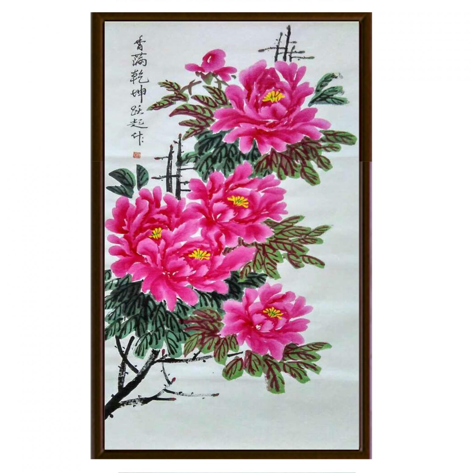 何跃起国画作品《【花鸟5】作者何跃起》【图2】