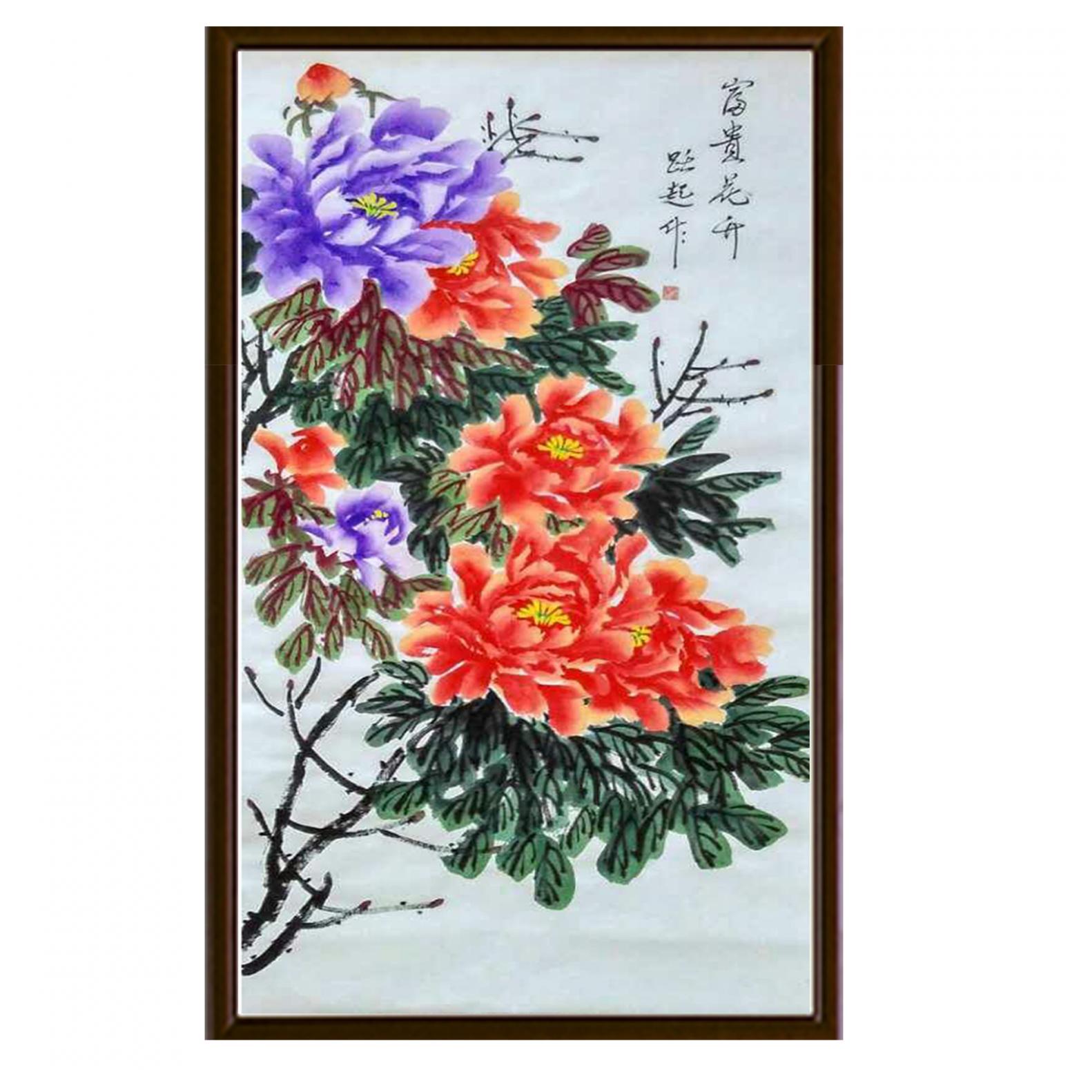 何跃起国画作品《【花鸟10】作者何跃起》【图2】