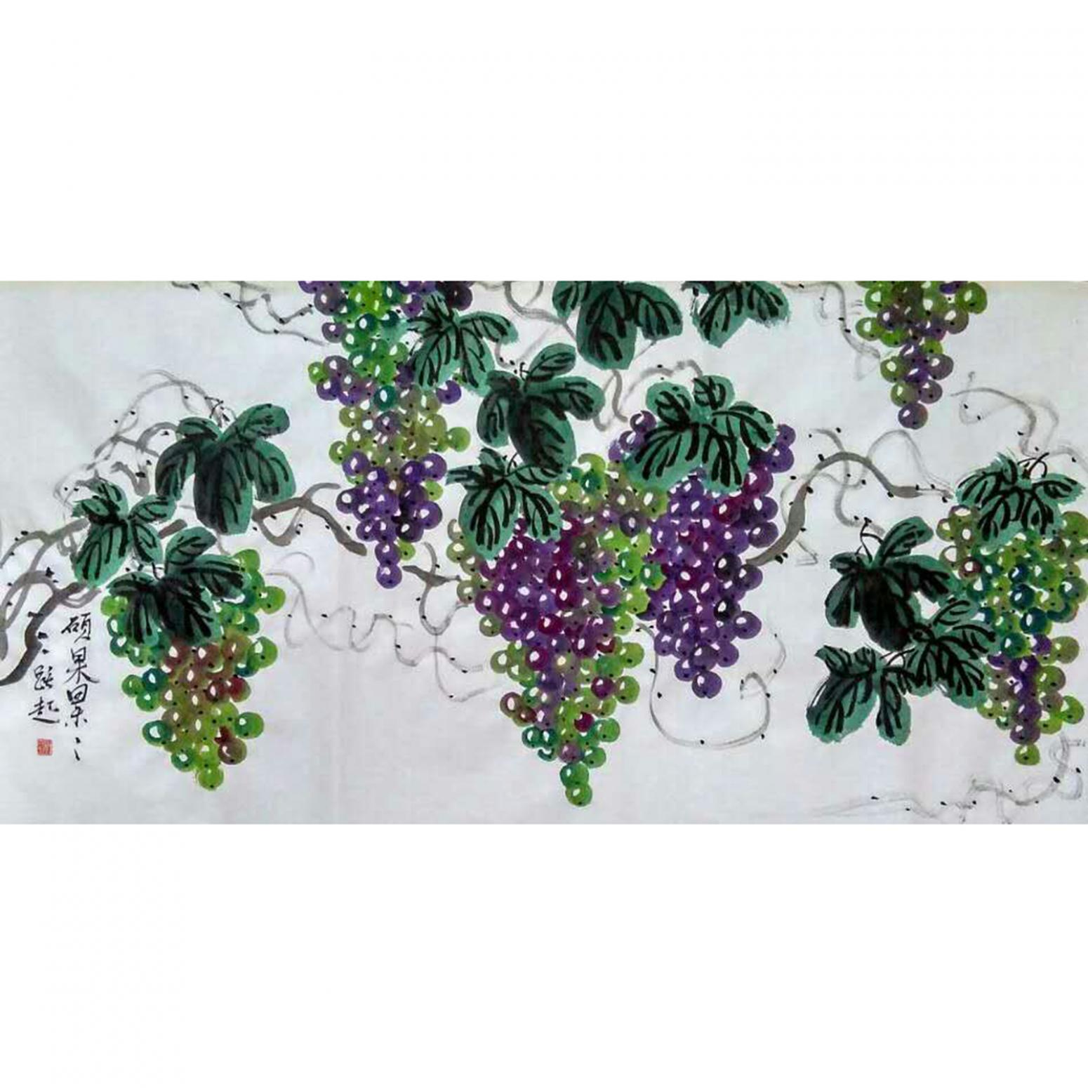 何跃起国画作品《【花鸟11】作者何跃起》