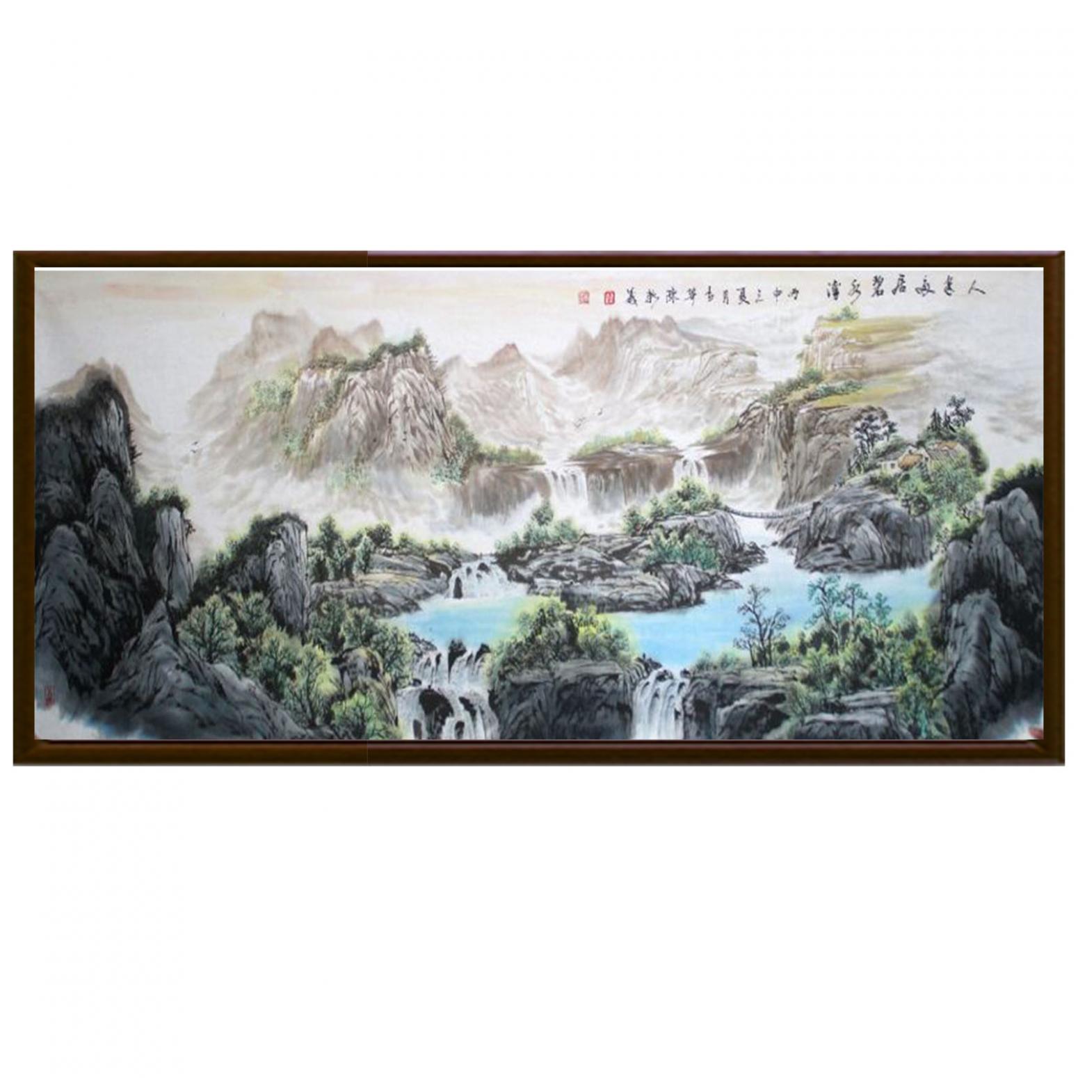 陈新义国画作品《【青山碧水】陈新义》【图2】