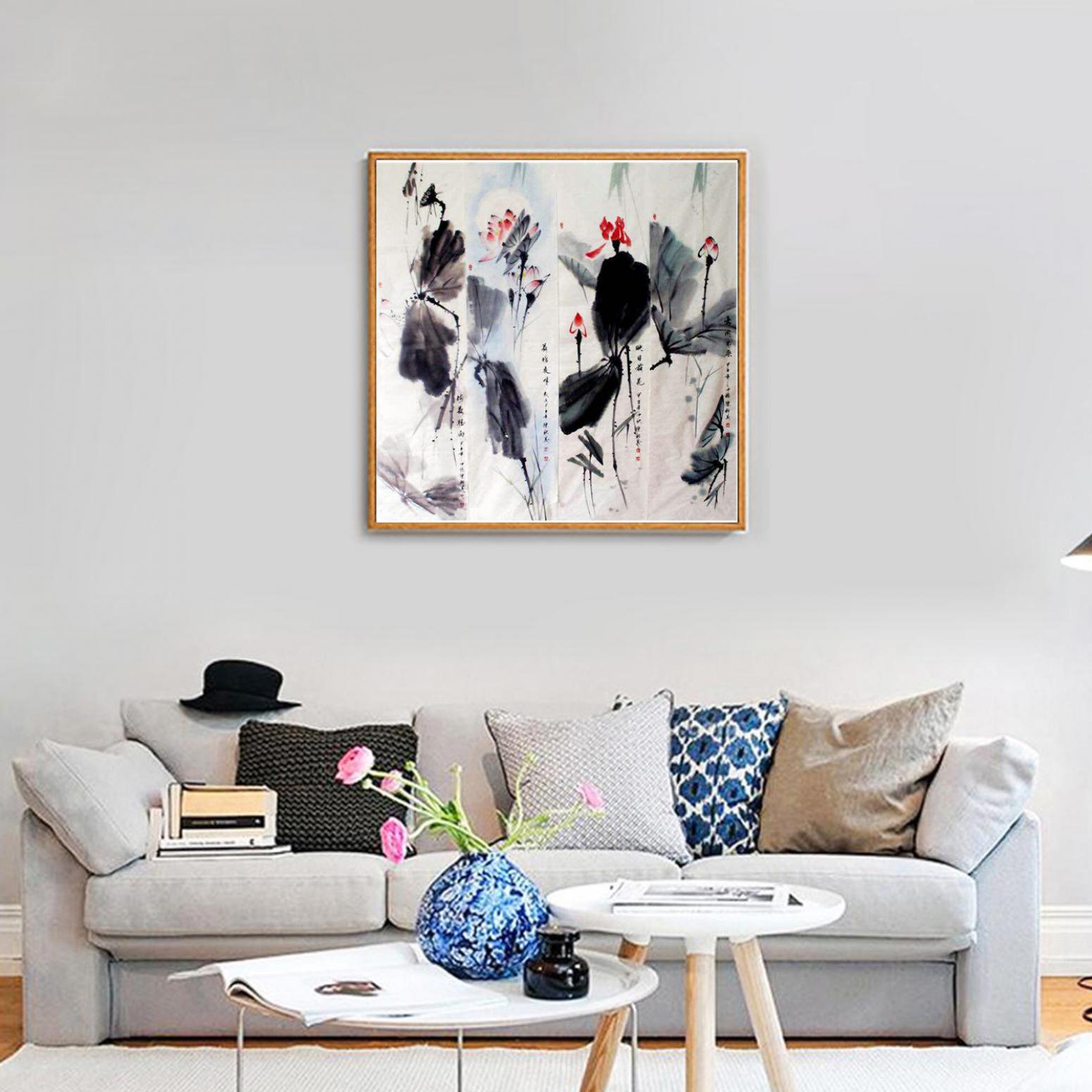 陈新义国画作品《【荷】作者陈新义》【图3】