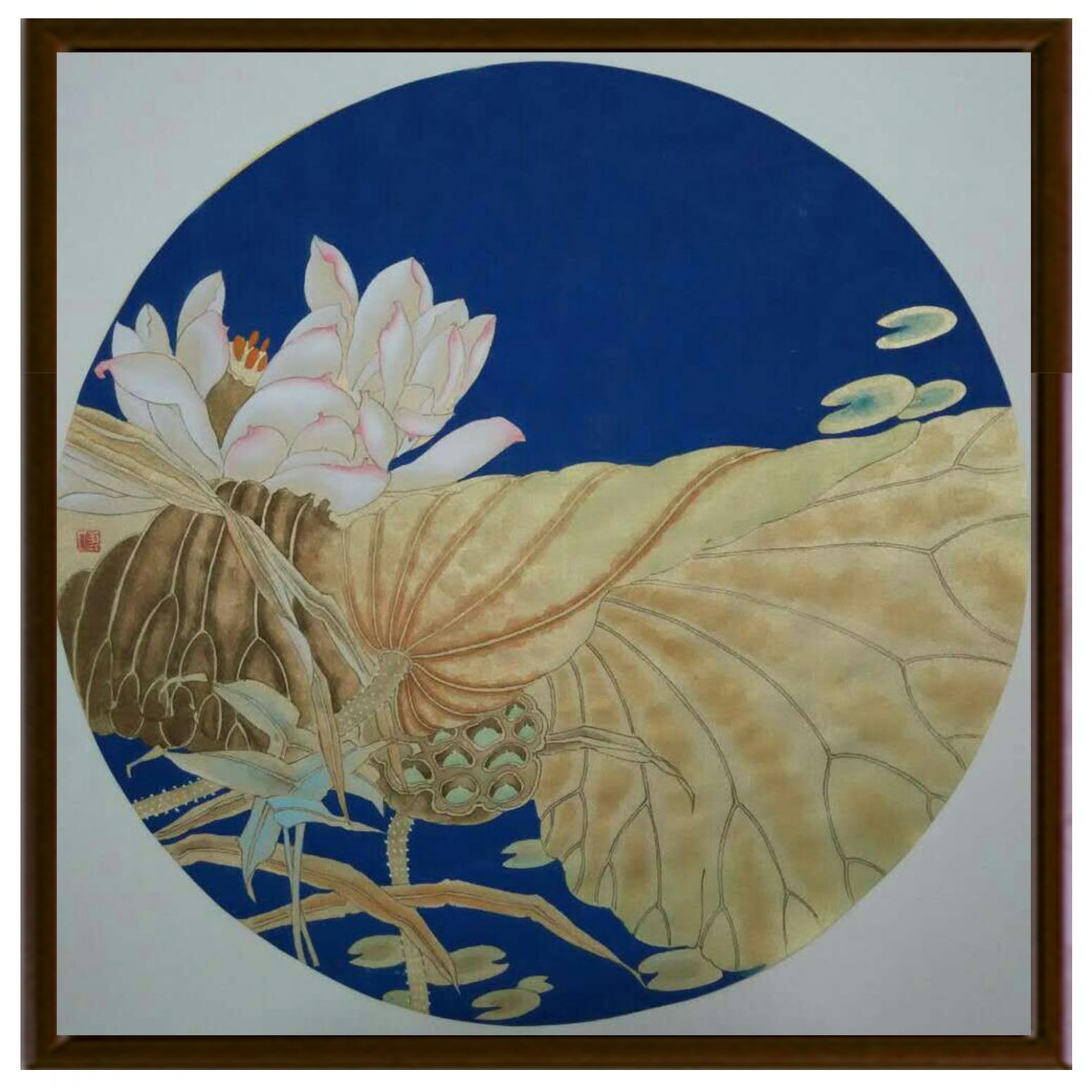 傅斌科国画作品《【莲】作者傅斌科》【图2】