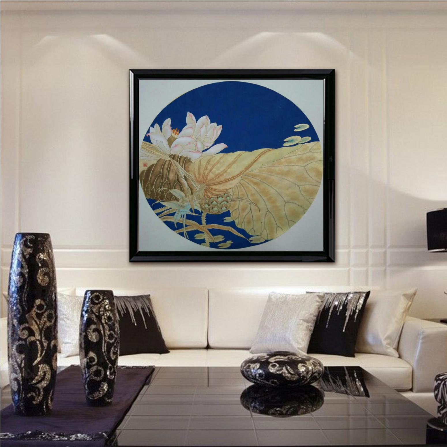 傅斌科国画作品《【莲】作者傅斌科》【图3】