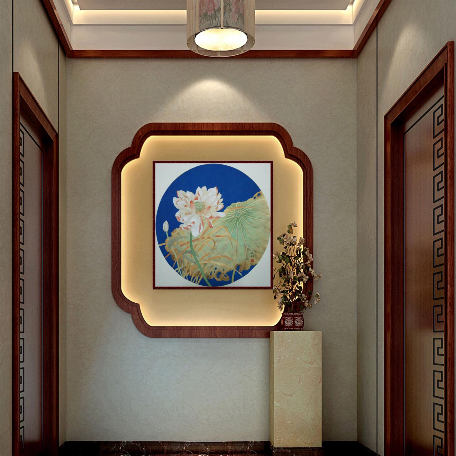 傅斌科国画作品《【莲】作者傅斌科》【图3】