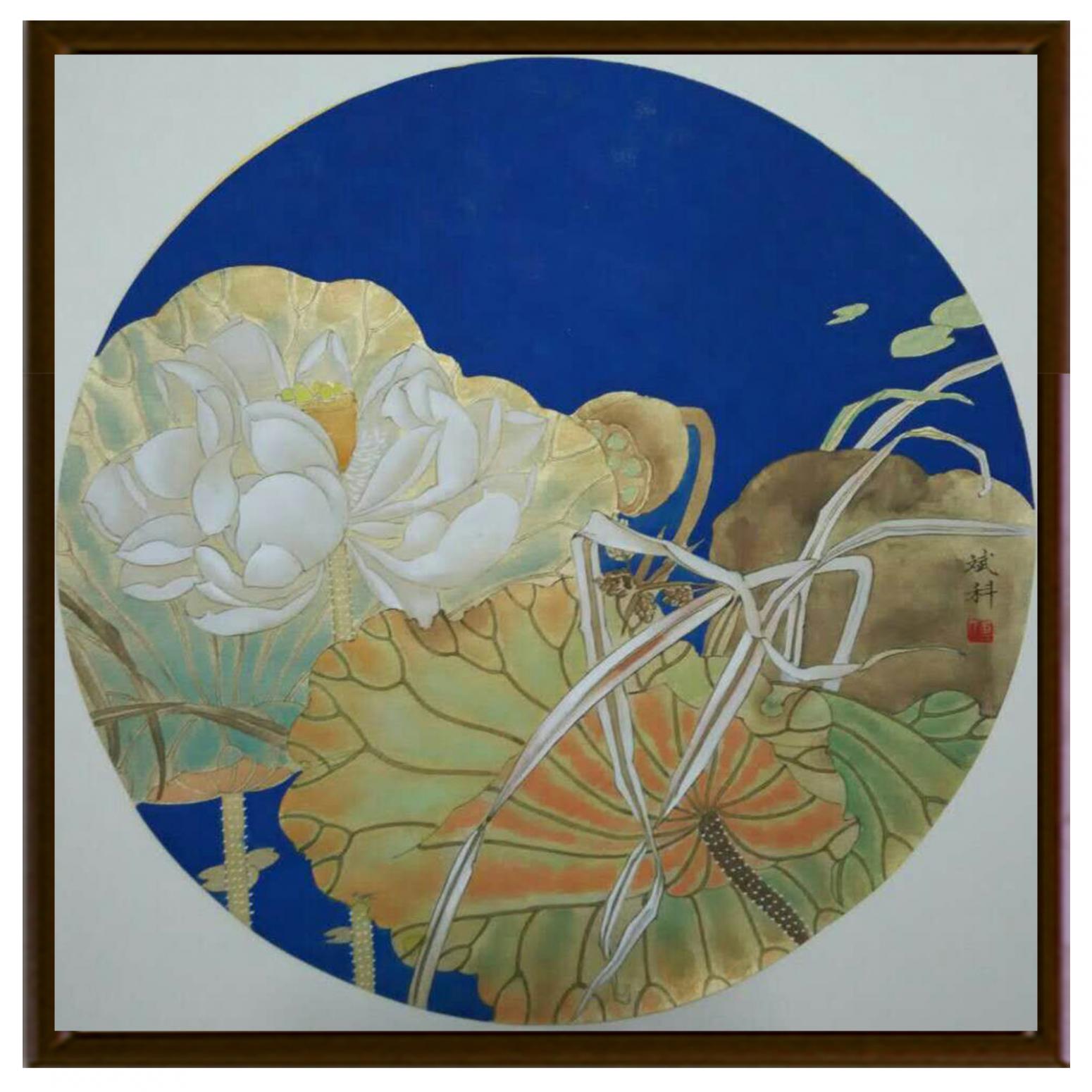 傅斌科国画作品《【荷】作者傅斌科》【图2】