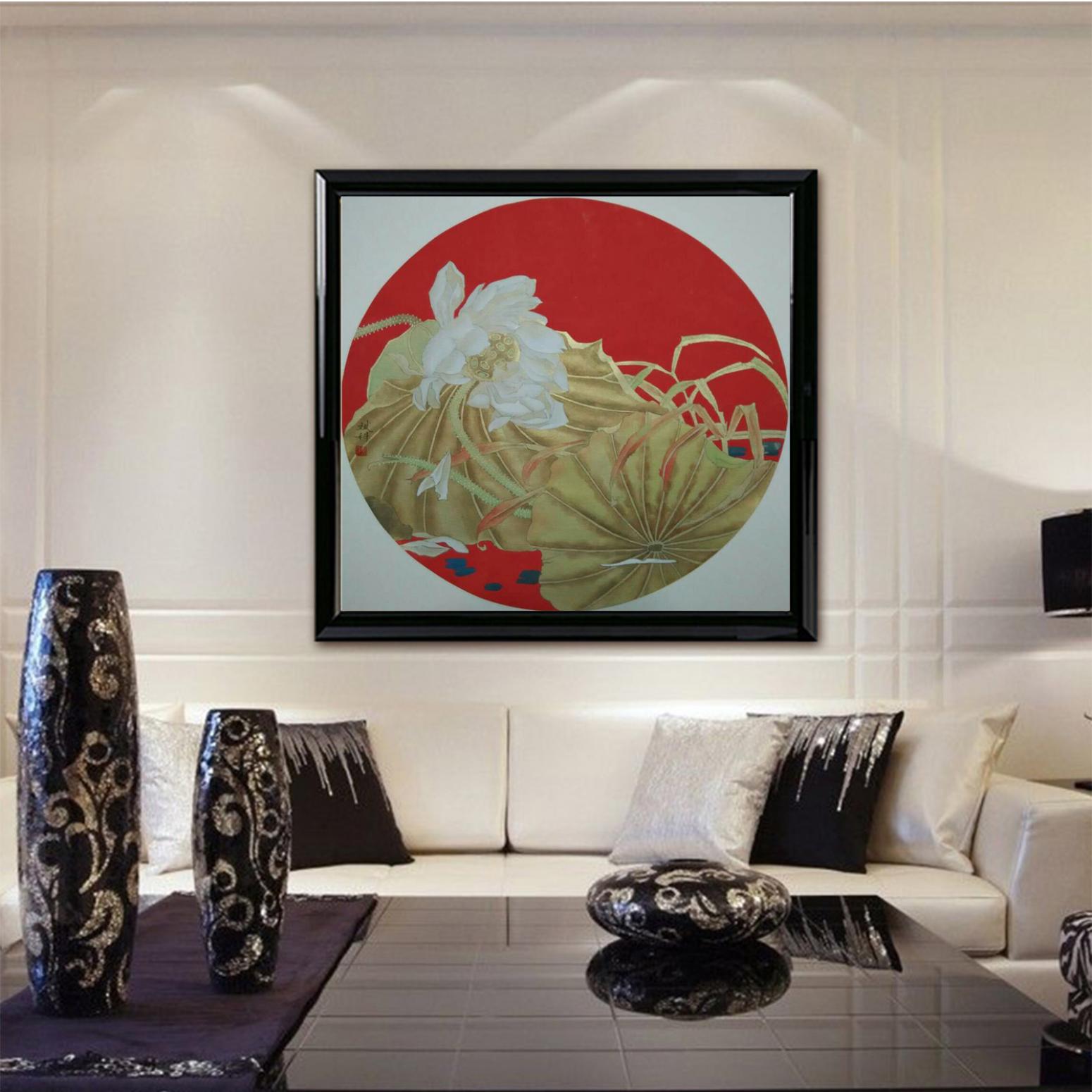 傅斌科国画作品《【莲】作者傅斌科》【图3】