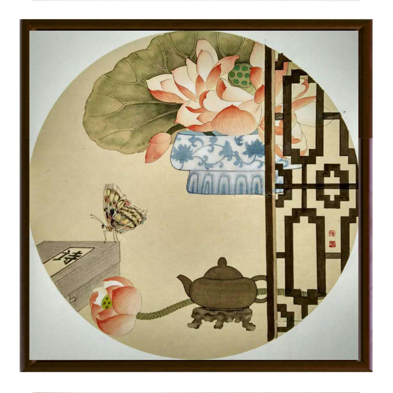 傅斌科国画作品《【茶】作者傅斌科》【图2】