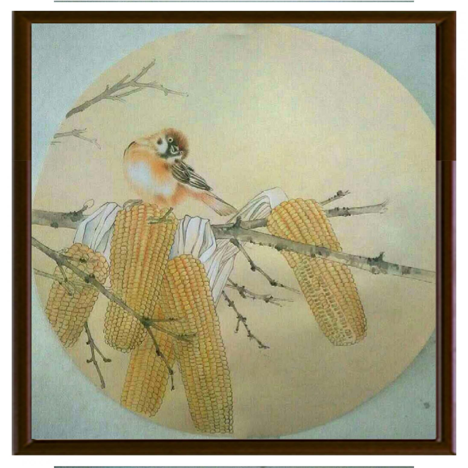 傅斌科国画作品《【丰收】作者傅斌科》【图2】