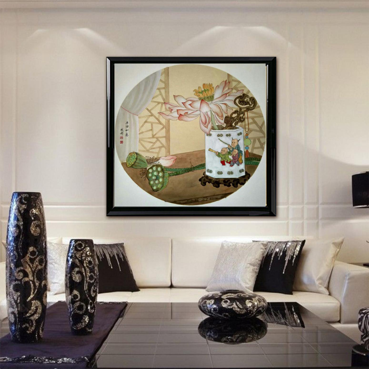 傅斌科国画作品《【莲】作者傅斌科》【图3】