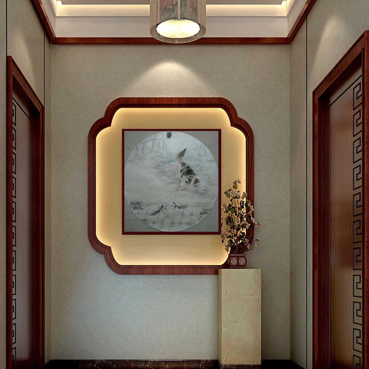 傅斌科国画作品《【猫】作者傅斌科》【图3】