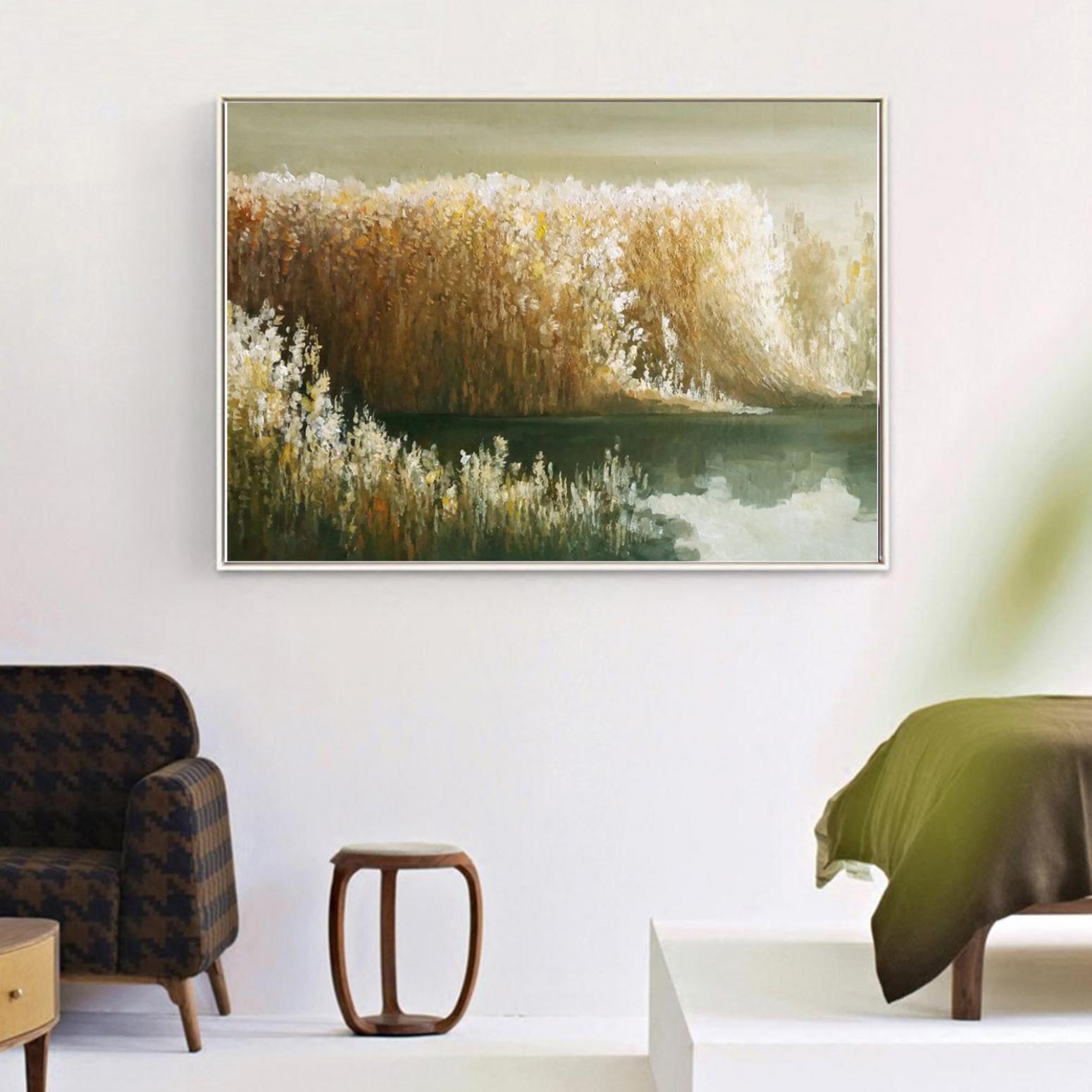 高剑峰油画作品《【秋高气爽】作者高剑峰》【图3】