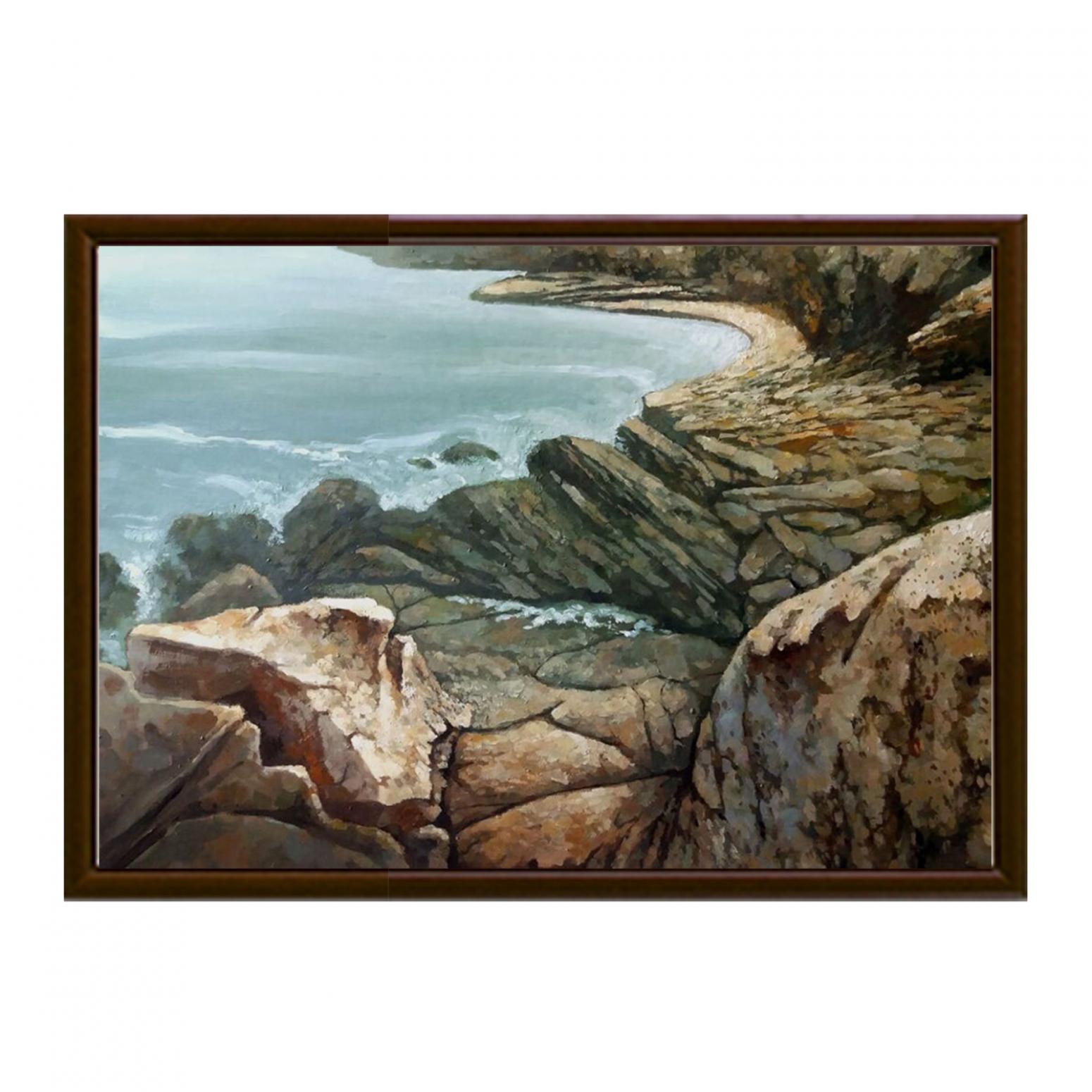 高剑峰油画作品《【乱石穿空】作者高剑峰》【图2】