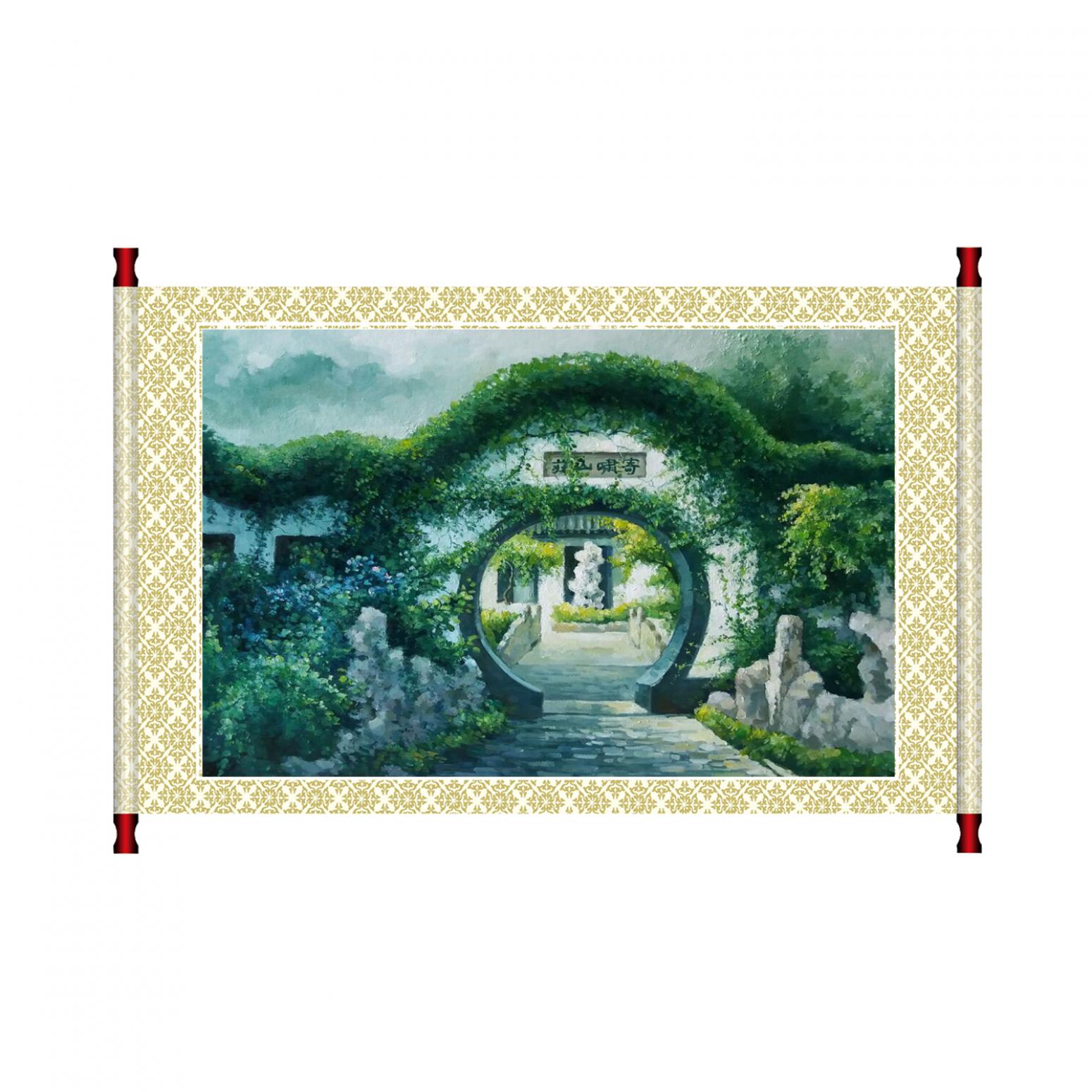 高剑峰油画作品《【扬州小景】作者高剑峰》【图1】