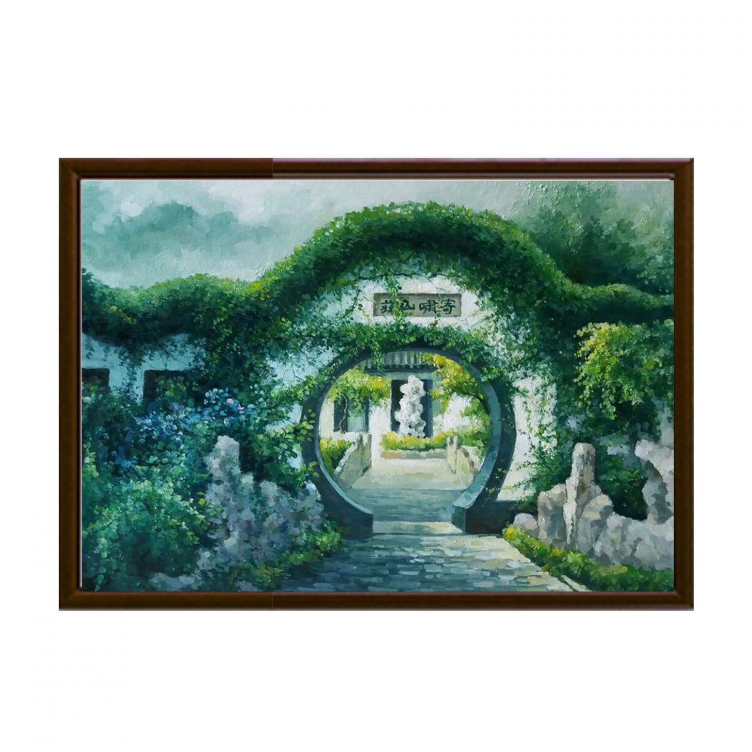 高剑峰油画作品《【扬州小景】作者高剑峰》【图2】