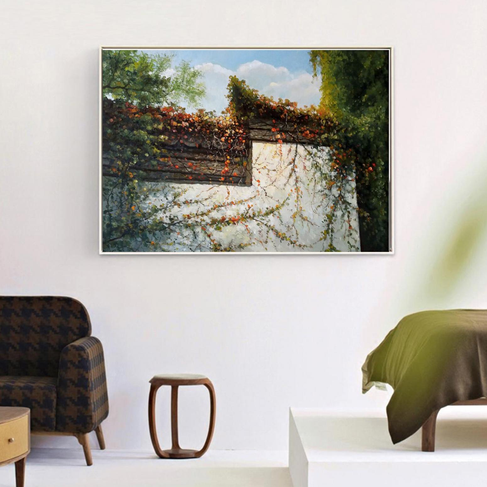 高剑峰油画作品《【扬州小景】作者高剑峰》【图3】