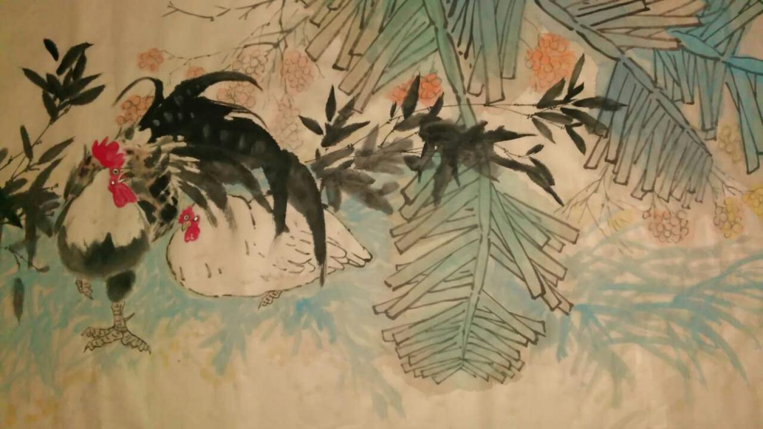 尹晓军国画作品《【大吉大利】作者尹晓军》【图0】