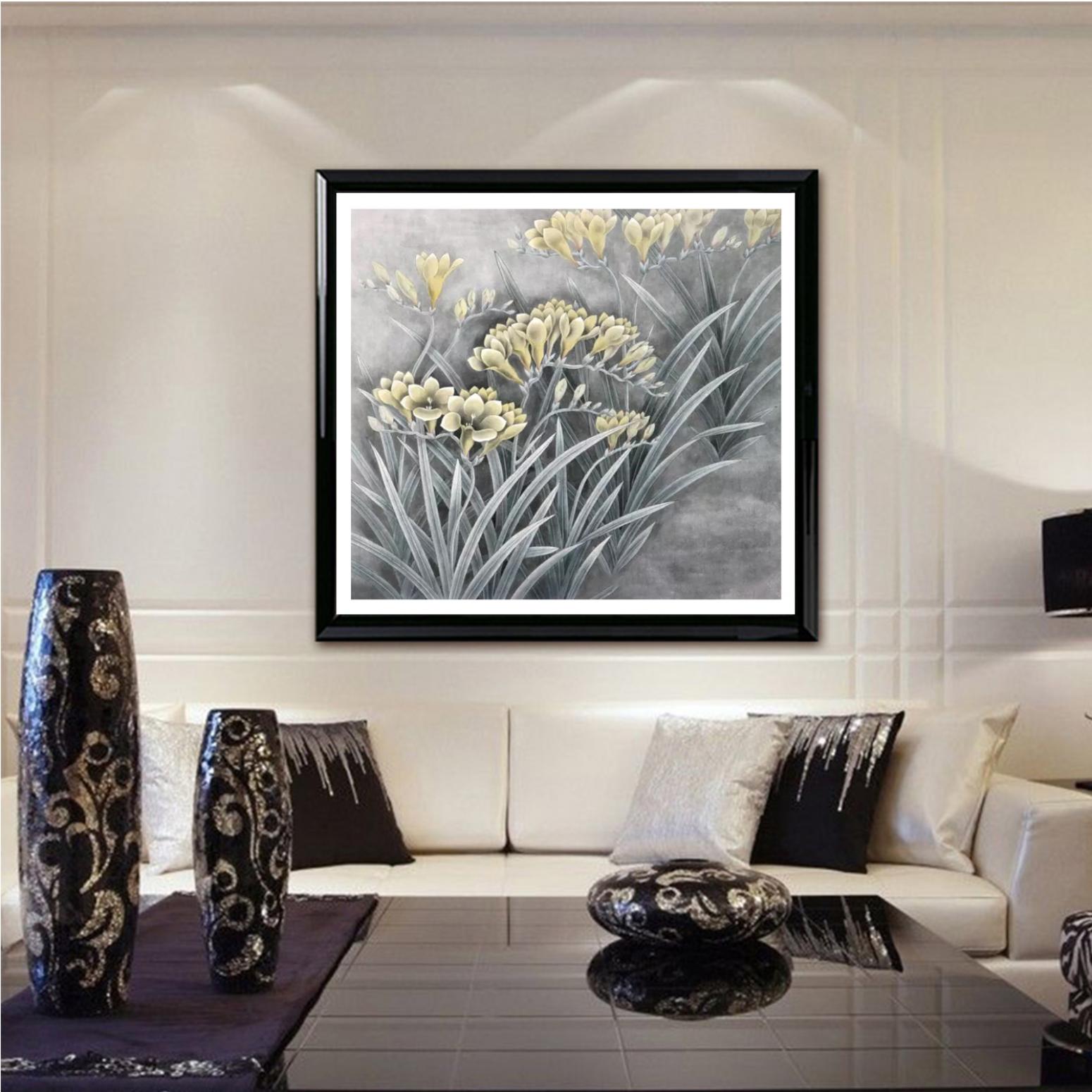 鞠国文国画作品《【花】作者鞠国文》【图3】