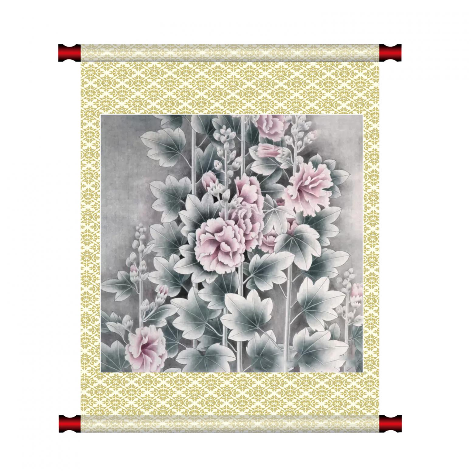 鞠国文国画作品《【花】作者鞠国文》【图1】