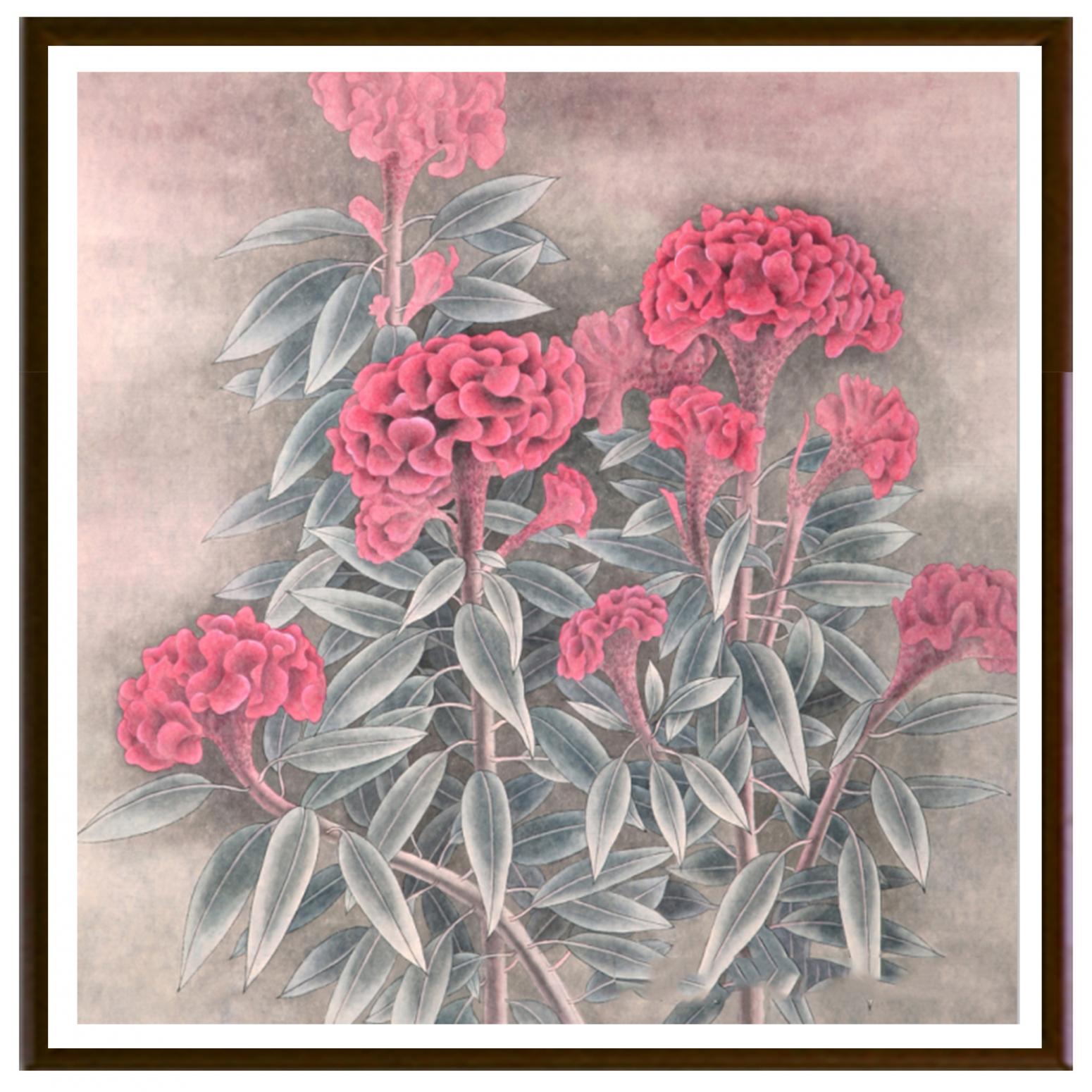 鞠国文国画作品《【花】作者鞠国文》【图2】