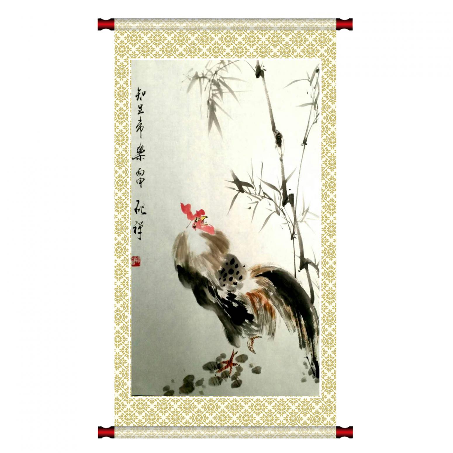 张清永国画作品《【知足常乐】作者张清永》【图1】