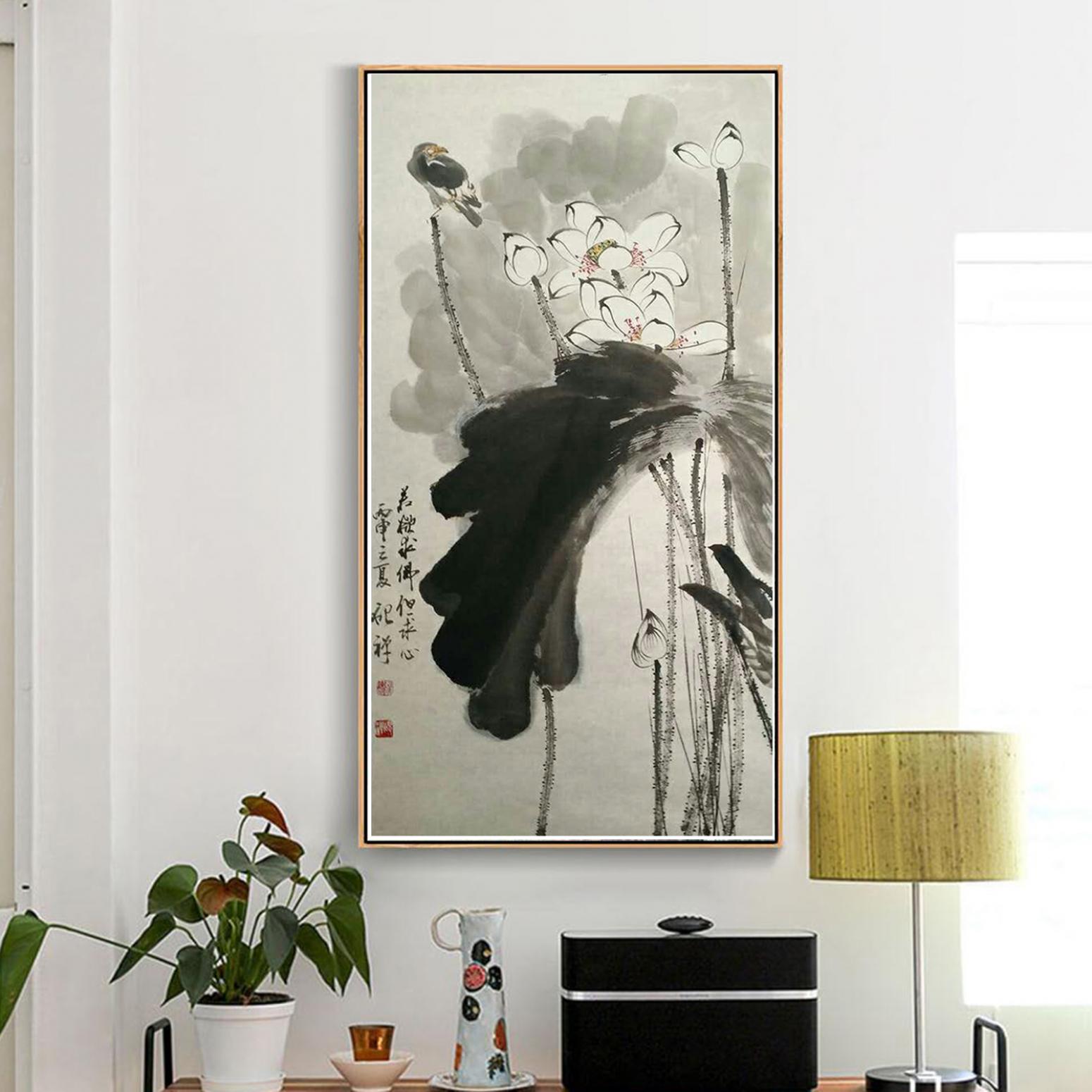 张清永国画作品《【俏立枝头】作者张清永》【图3】