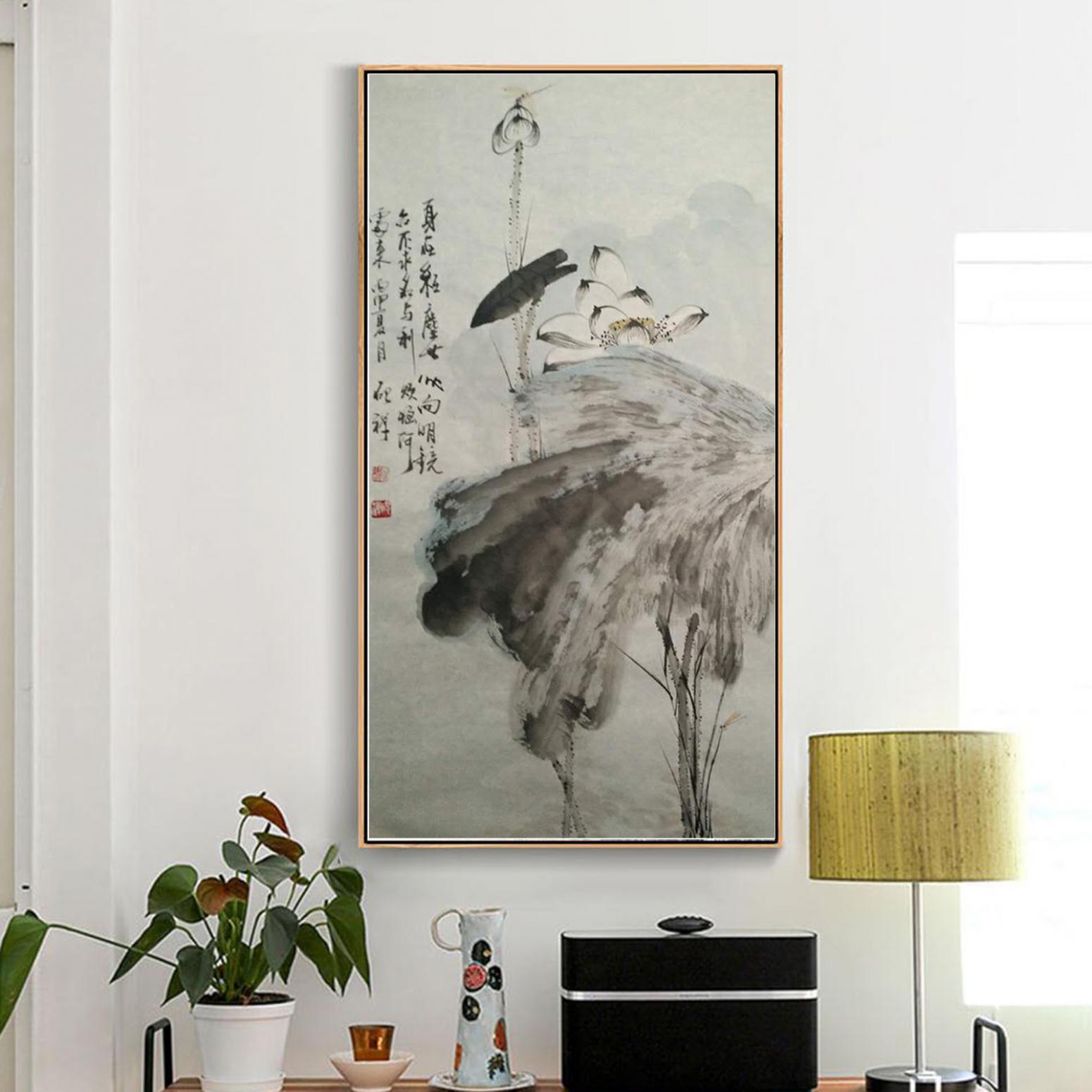 张清永国画作品《【心向明镜】作者张清永》【图3】