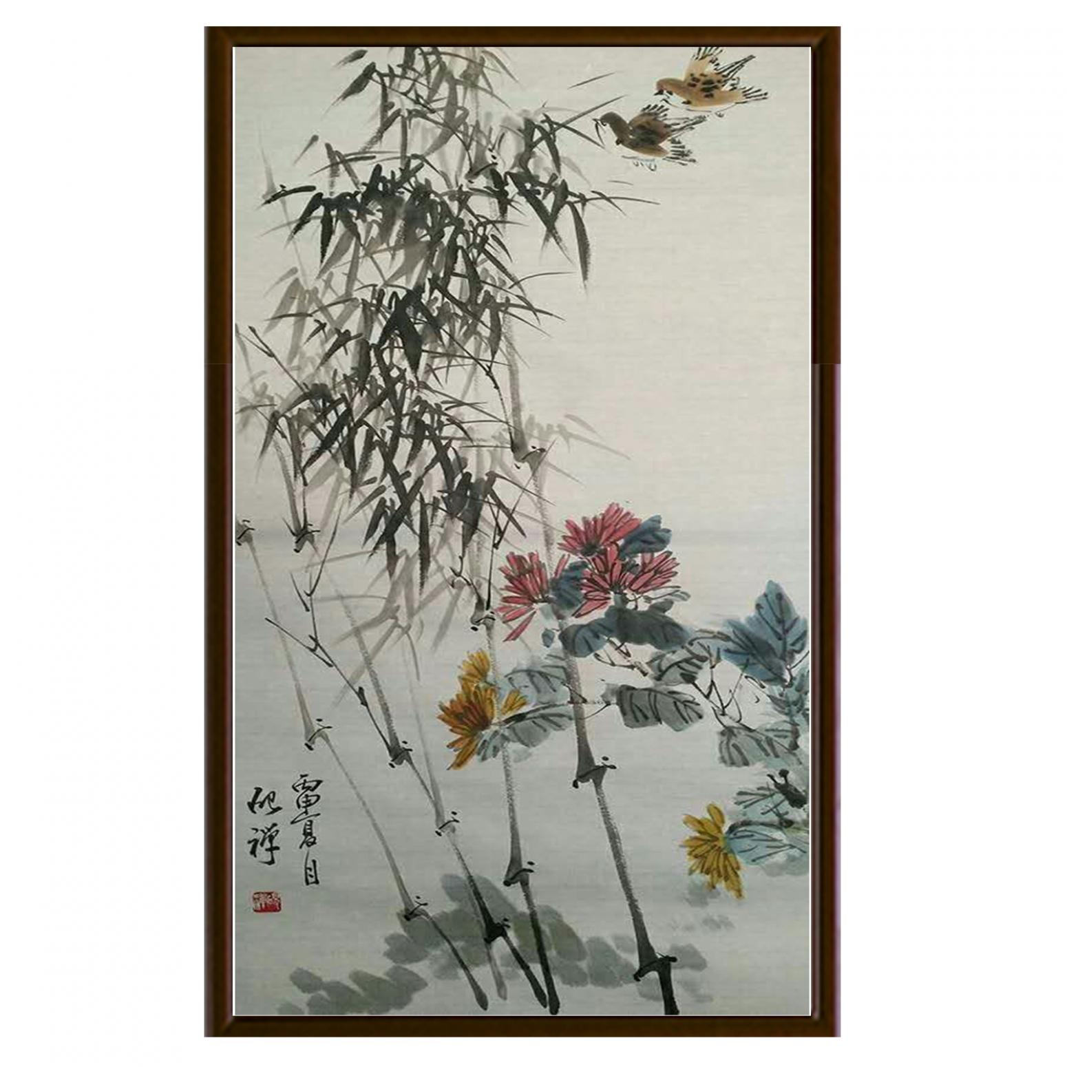 张清永国画作品《【高下立见】作者张清永》【图2】