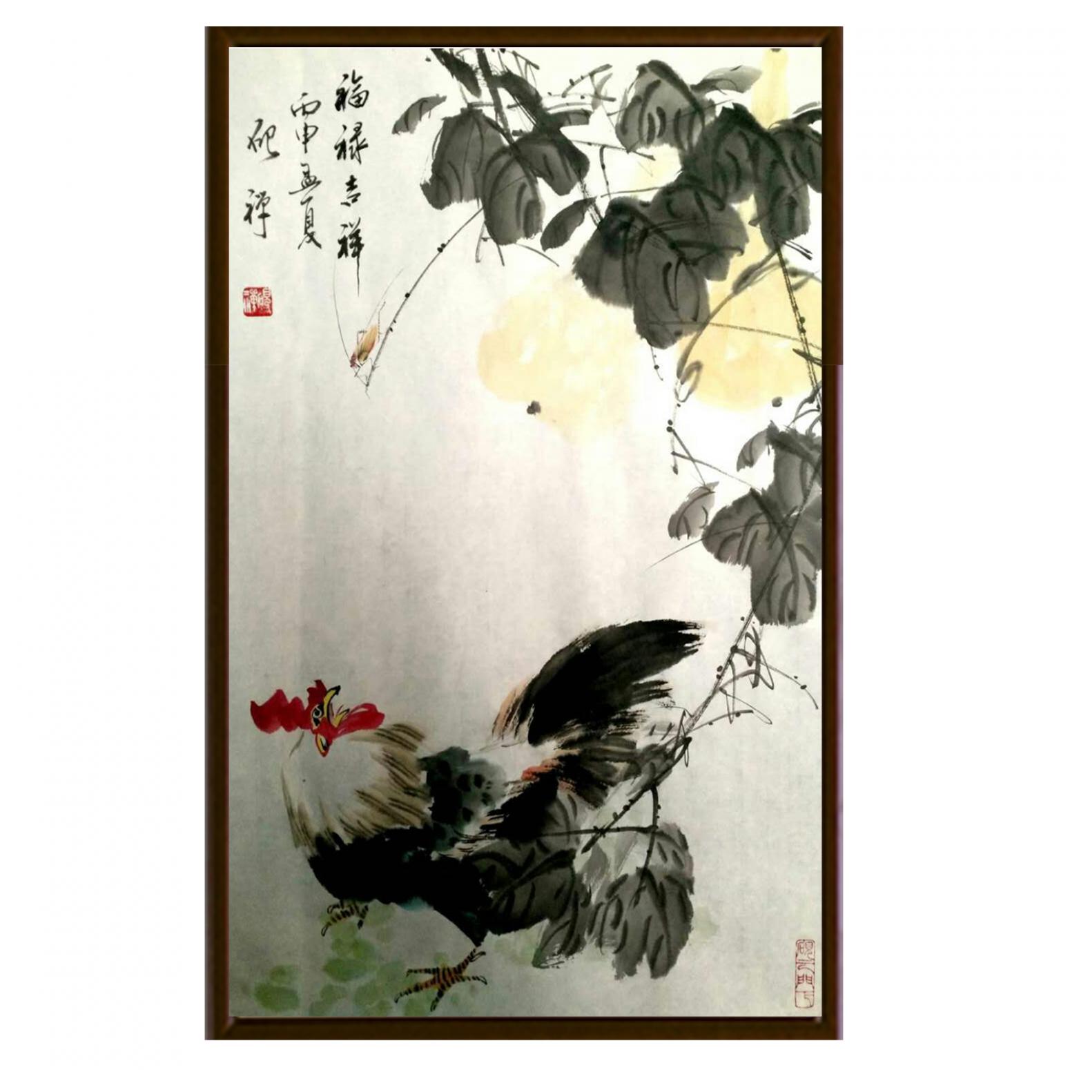 张清永国画作品《【福禄吉祥】作者张清永》【图2】