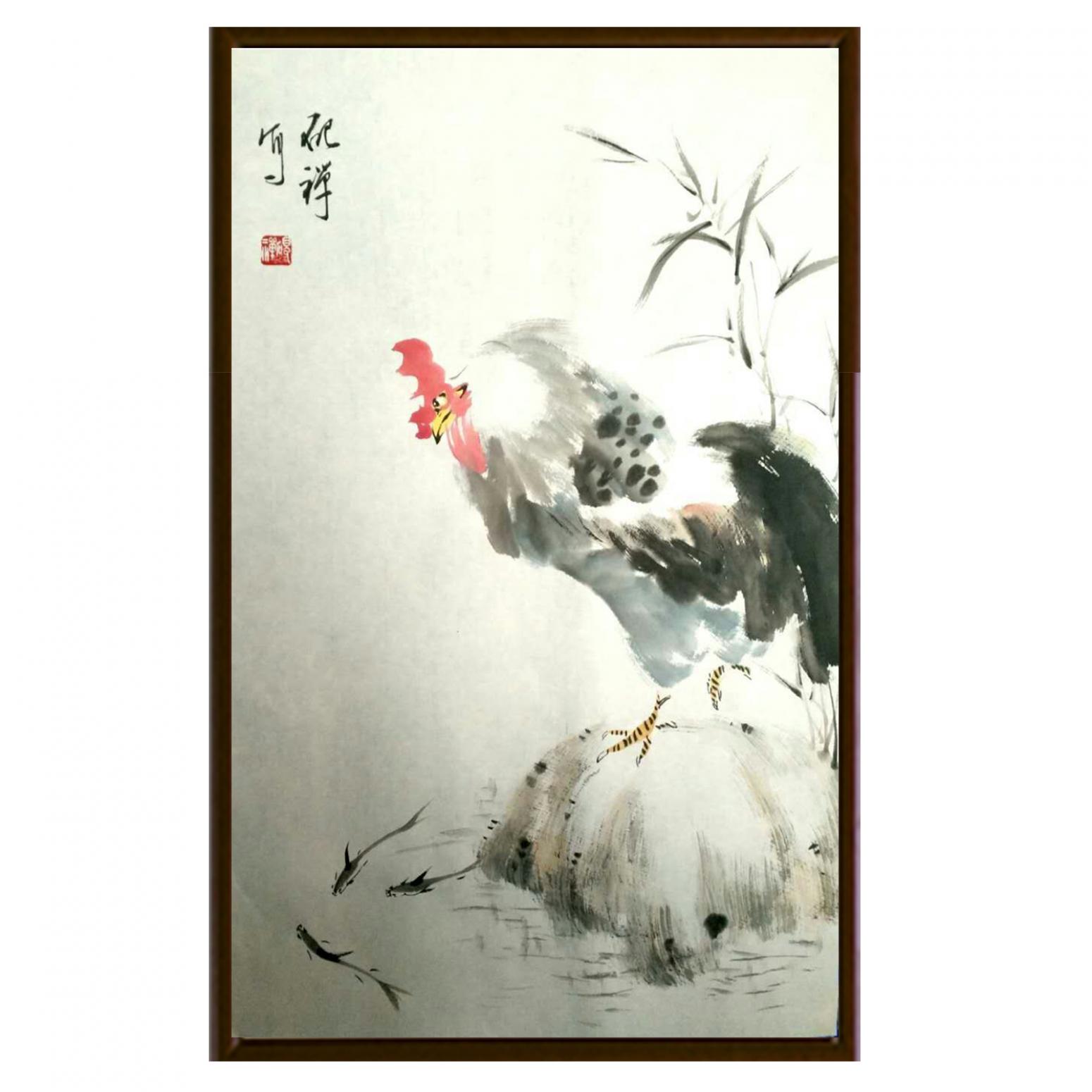 张清永国画作品《【蓄势待发】作者张清永》【图2】