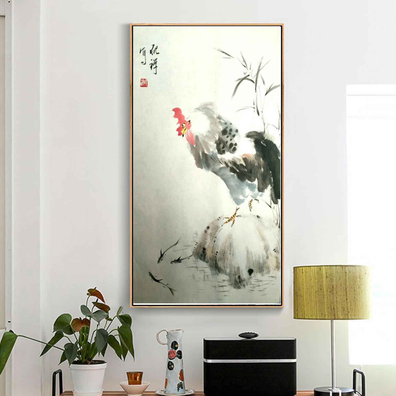 张清永国画作品《【蓄势待发】作者张清永》【图3】