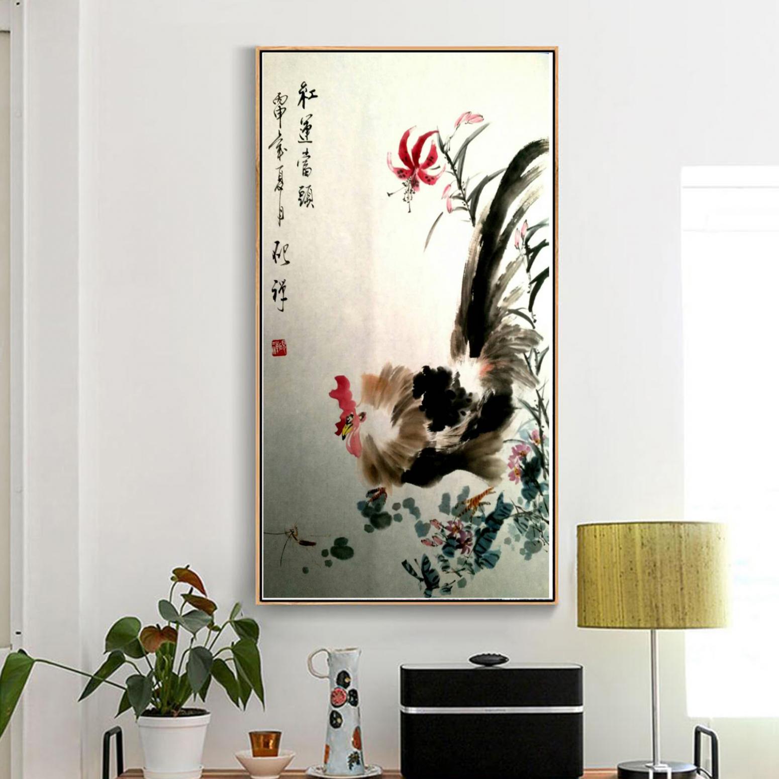 张清永国画作品《【鸿运当头】作者张清永》【图3】