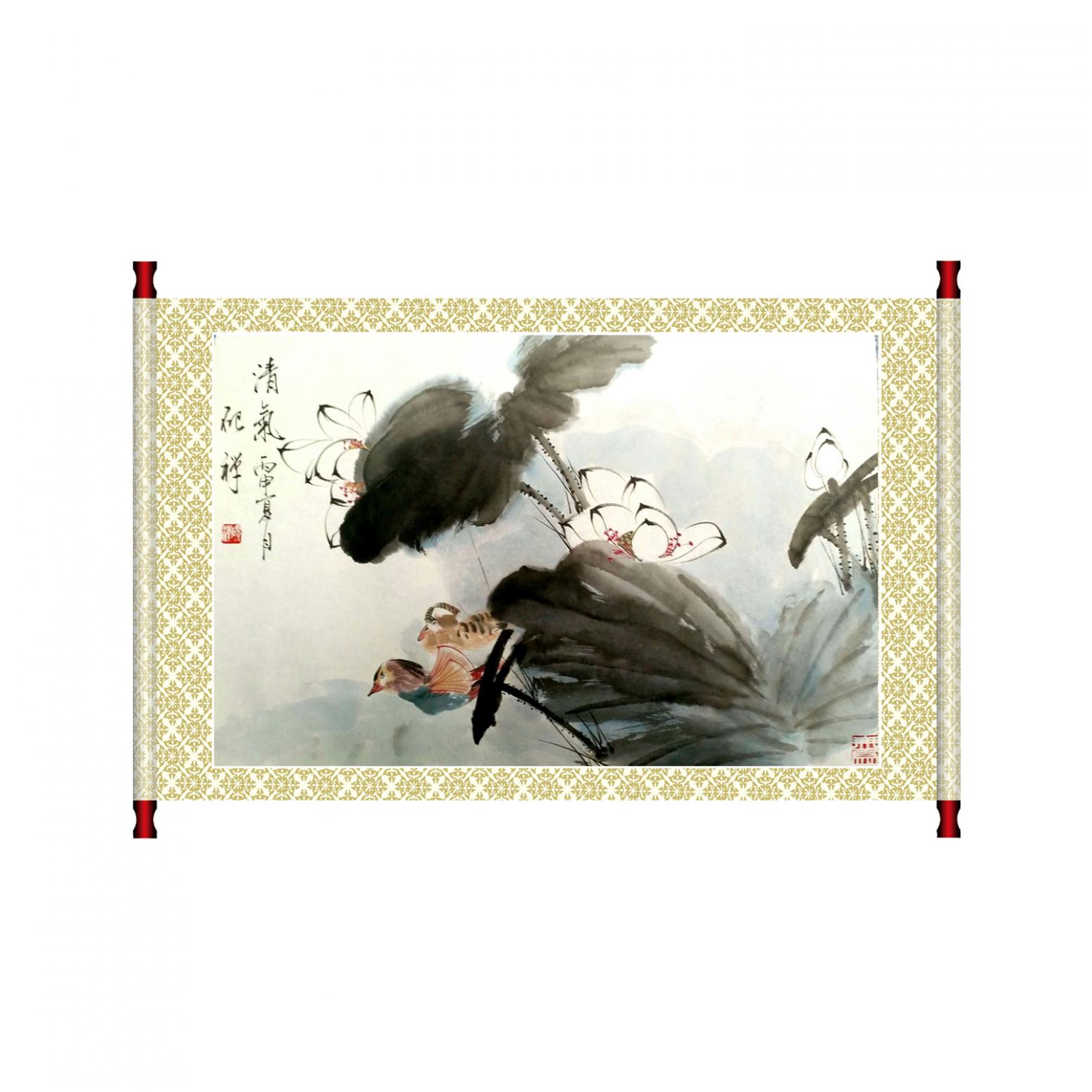 张清永国画作品《【清气】作者张清永》【图1】