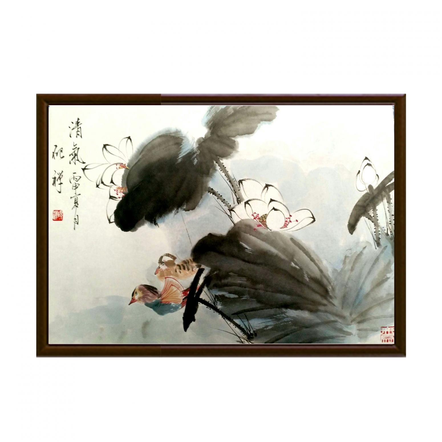 张清永国画作品《【清气】作者张清永》【图2】