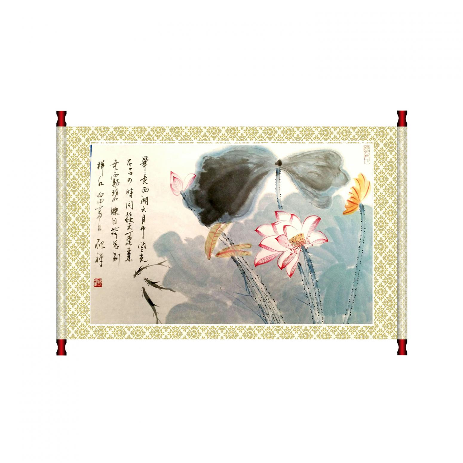 张清永国画作品《【毕竟西湖六月中】作者张清永》【图1】